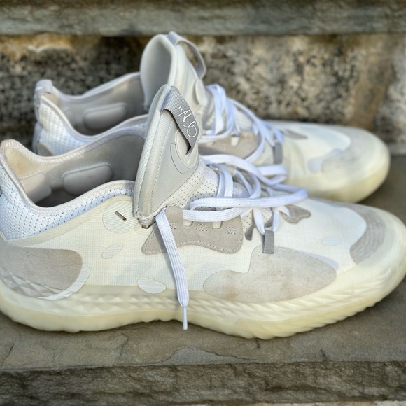 Adidas James Harden Vol. 5 Futurenatural (White Greone)- Size 15 - Picture 3 of 5